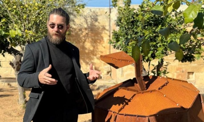 Croatian sculptor Nikola Vudrag pays tribute to ancient myths and philanthropy at first Malta Biennale