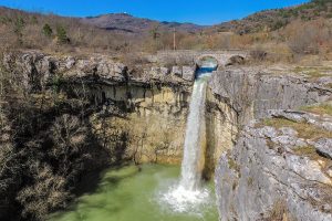 Sopot Waterfall in Istria