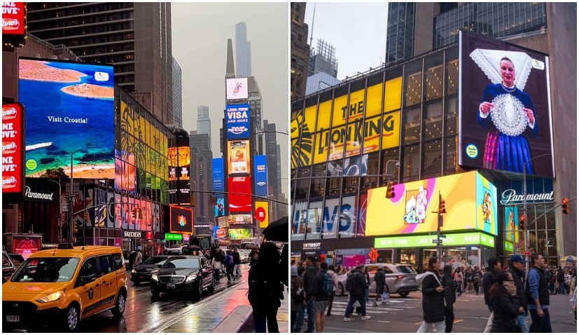 PHOTOS: Croatia at New York’s Times Square 