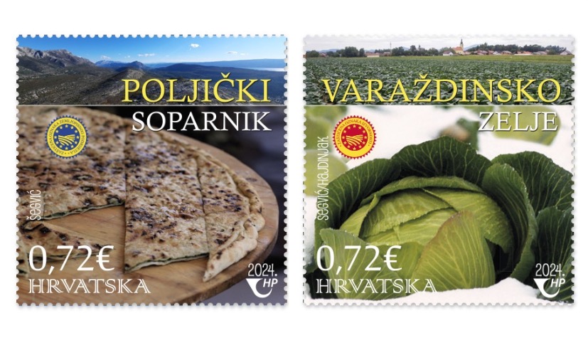 Croatia’s culinary treasures celebrated on new commemorative stamps
