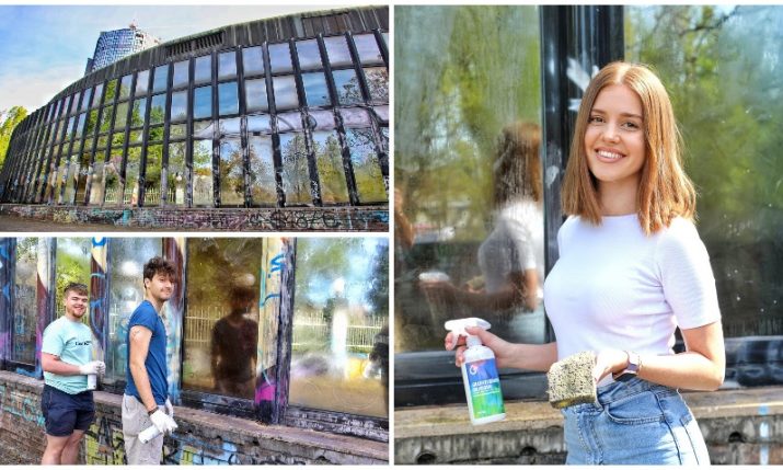 Graffiti clean up initiative at Dražen Petrović’s basketball home in Zagreb 
