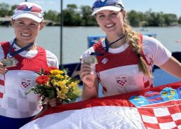 Croatian twin sisters win first European rowing medal 