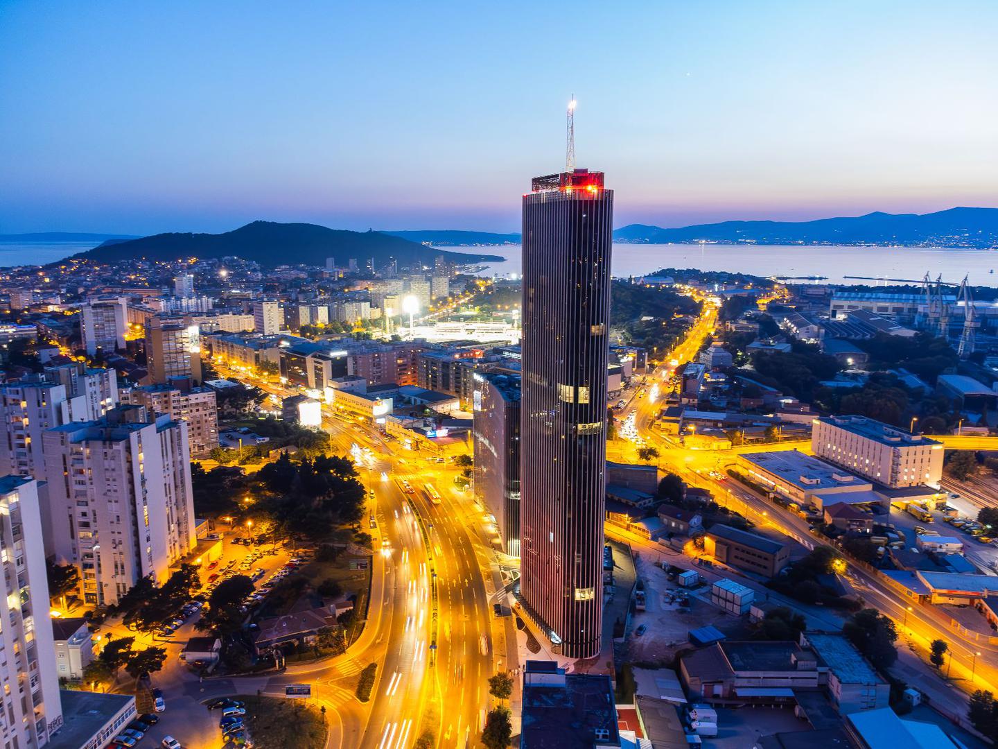 The tallest building in Croatia is opening