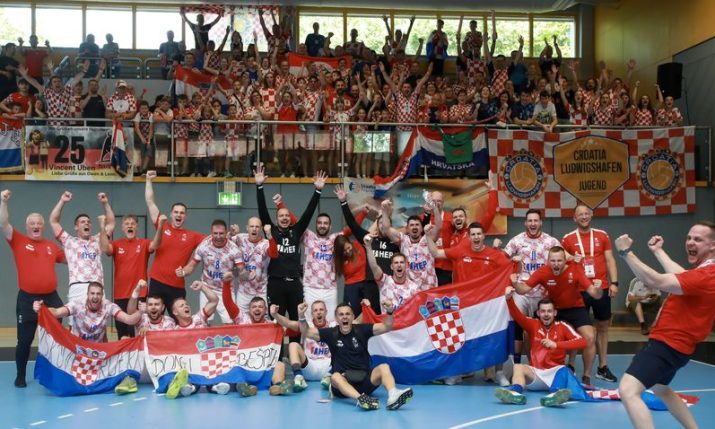 Croatia deaf handball team are champions of Europe 
