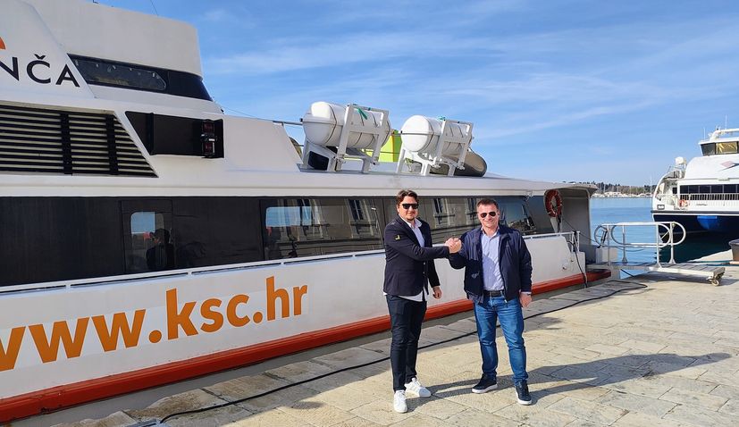 A new seasonal catamaran line connecting Split with Bol on the island of Brač and Jelsa on the island of Hvar 