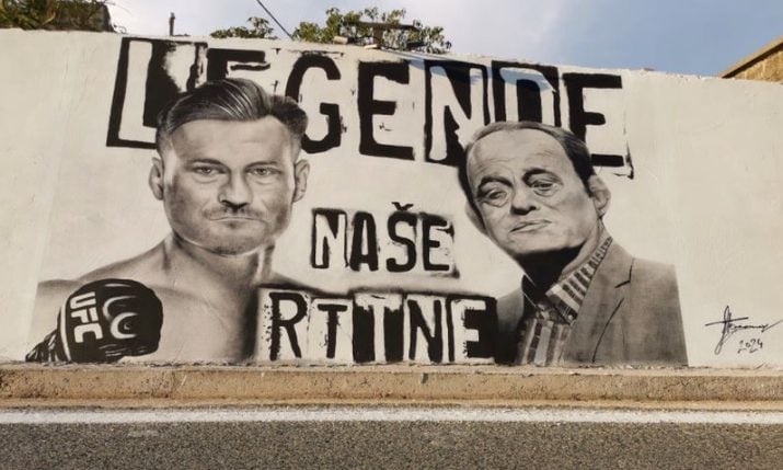 Miočić legacy honoured with big mural in Croatia 