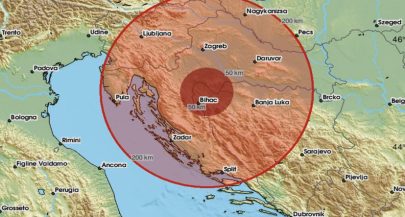 4.3 earthquake hits near central Croatian town of Slunj