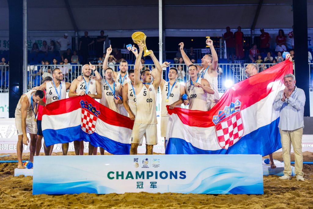 Croatia are world beach handball champions again Croatia Week