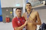 Croatian Jere Hribar new European 50m freestyle champion