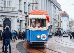 Zagreb’s popular Christmas trams return from Sunday