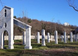 The church without walls and a roof in Croatia