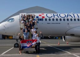 New Airbus A220 named ‘Rijeka’ joins Croatia Airlines fleet