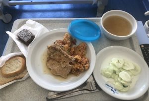 Croatian hospital food