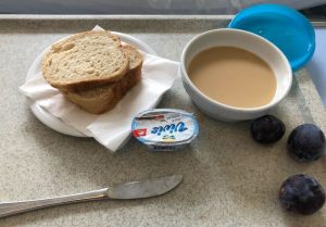 Croatian hospital food