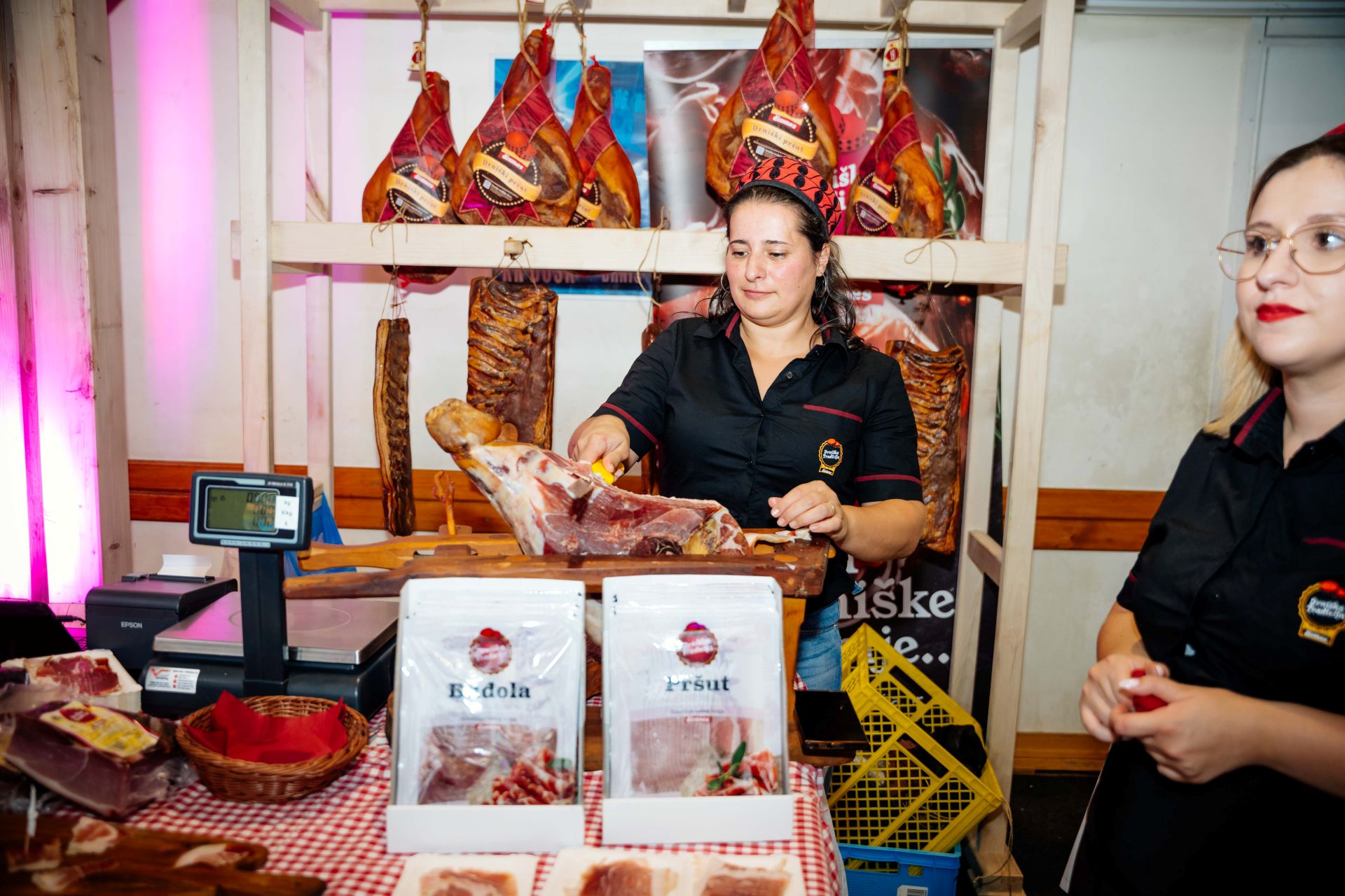 Kuća pršuta (House of Pršut) in Drniš.