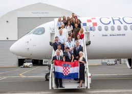 Croatia Airlines receives new Airbus A220 ‘Zadar’