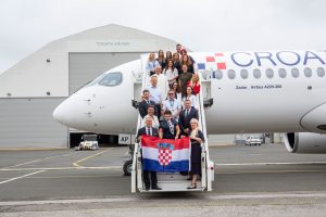Croatia Airlines receives new Airbus A220 ‘Zadar’