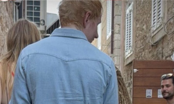 Ed Sheeran filming new music video on Hvar with Bridgerton star