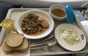 Croatian hospital food