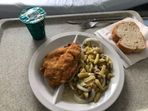 Croatian hospital food