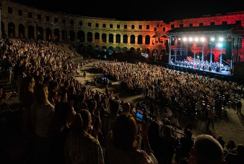 José Carreras at Pula Arena 