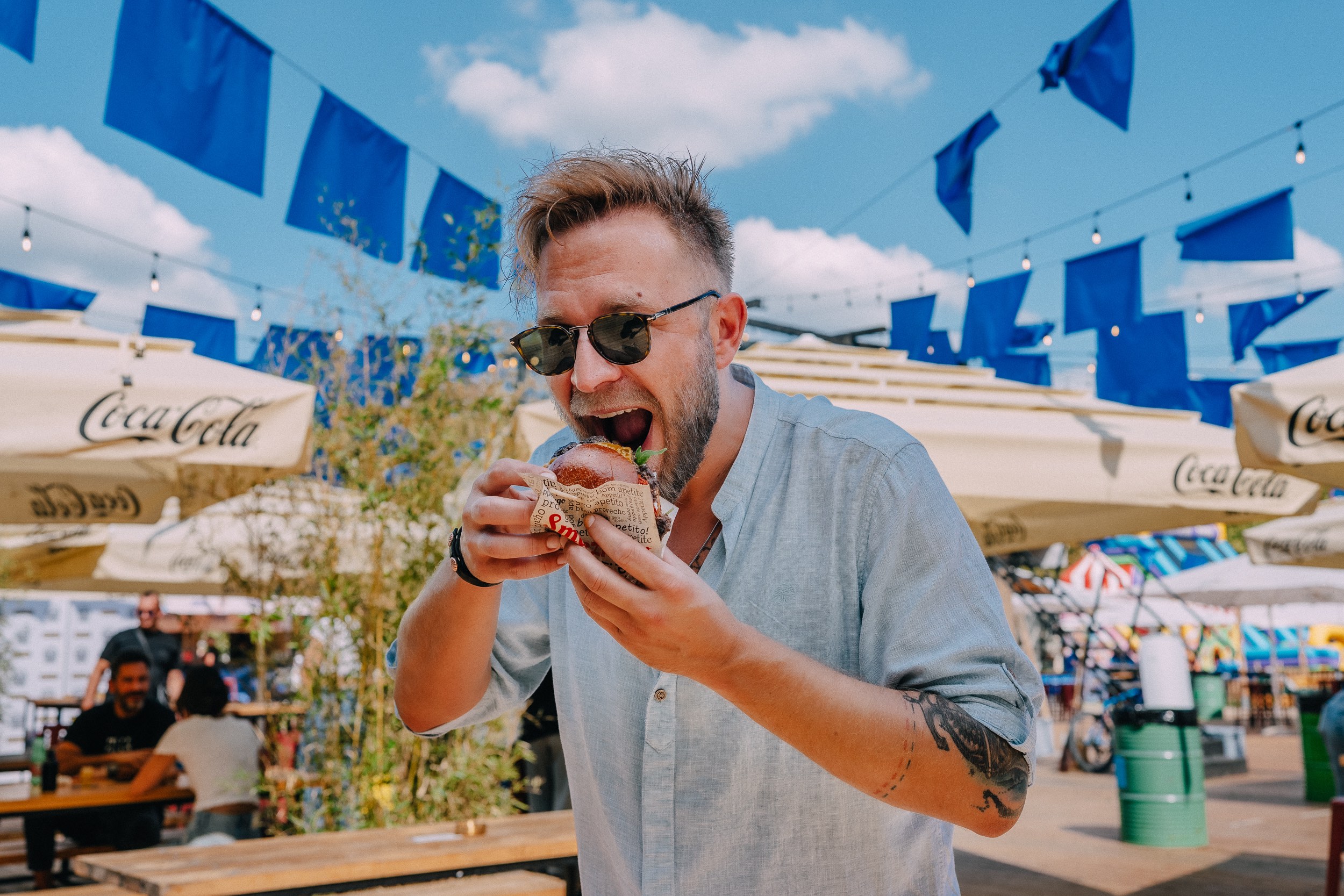 Chef Ivan Pažanin na Burger Festivalu Zagreb