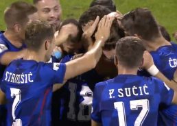 Croatia beats Montenegro to stay unbeaten in World Cup qualifying 