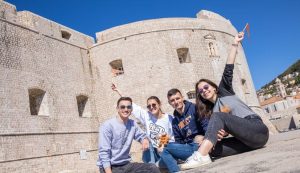 RIT Croatia students around Dubrovnik
