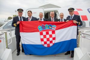 Zoran Viljac, Iva Stiplošek, Roberto Šanić, predsjednik Uprave Jasmin Bajić, Luka Sorić, Davor Mišić