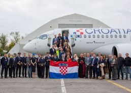 Croatia Airlines welcomes world’s first 127-seat Airbus A220-100