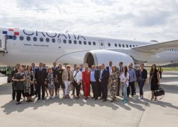 Croatia Airlines presents new Airbus A220 in Ljubljana