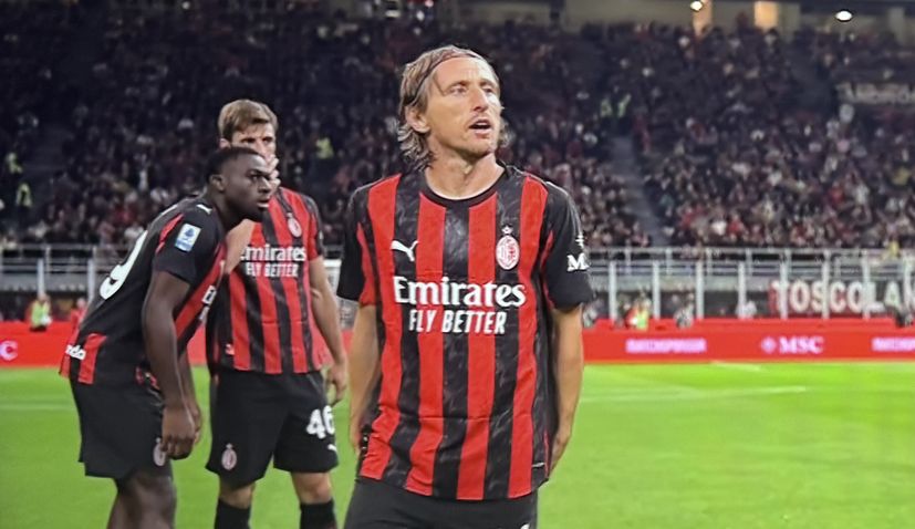 Modrićmania in Milan