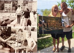 The couple in love with Orebić since 1969 who have returned every summer