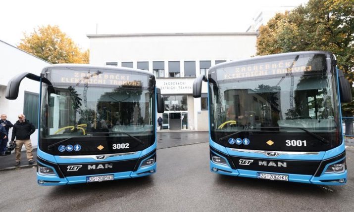 Zagreb unveils new electric buses with 330km range – first in Croatia