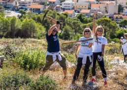 Young volunteers restoring Šibenik’s fire-ravaged “green lungs”