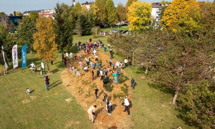 Croatia’s first urban “Crošnjica” forest is planted