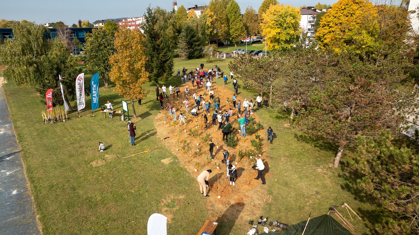 Croatia’s first urban “Crošnjica” forest 
