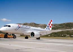 PHOTOS: Croatia Airlines marks first commercial flight of new Airbus A220-100 “Dubrovnik”