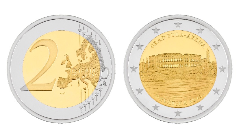 New €2 ‘Pula Arena’ coin being released