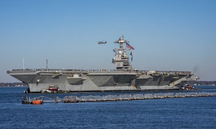 World’s largest aircraft carrier Gerald R. Ford to arrive in Croatia 