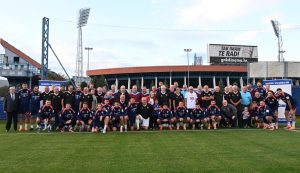 Walking footballers visit Croatia’s training