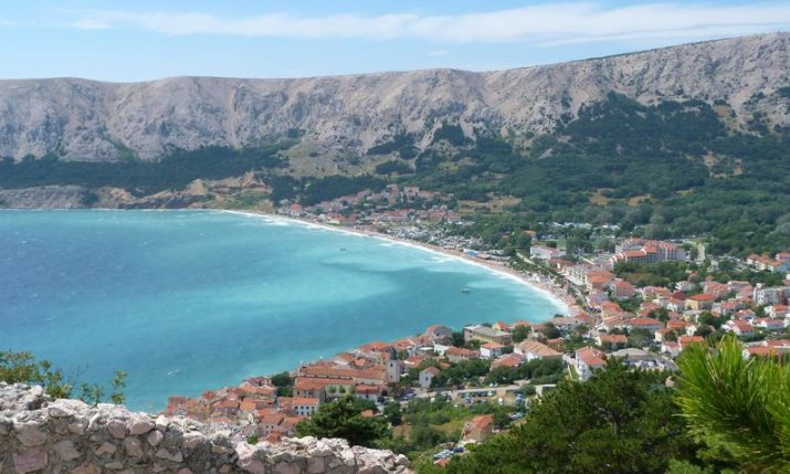 The Croatian region that recorded the most property sales 