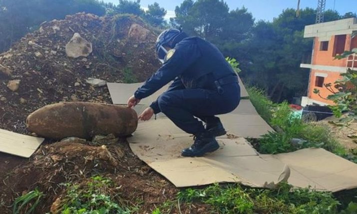 VIDEO: World War II aircraft bomb found near Pula safely neutralised 