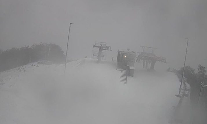 Platak sees first snowfall of the season as cold front hits