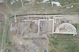 Ancient olive oil production complex in Salona