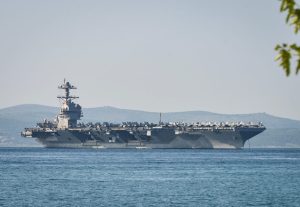 U.S. Navy aircraft carrier USS Gerald R. Ford