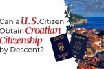 Can a U.S. citizen obtain Croatian citizenship by descent?