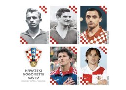 Croatian football legends on new crypto stamp