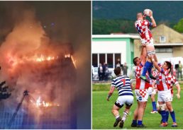 Croatian rugby history destroyed in Zagreb building fire