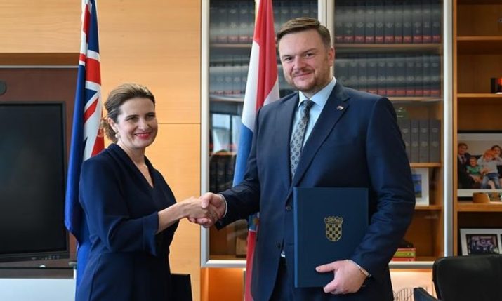 Croatia and New Zealand sign agreement to eliminate double taxation